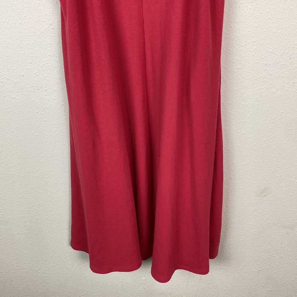 Torrid | Mini Rib Trapeze Dress Red/Pink 1 (1X) - Picture 14 of 15